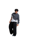 RGX SWEATPANTS DOUBLE KNEE (BLACK)